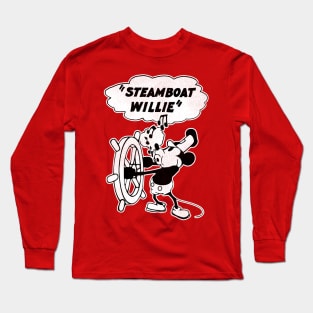 Steamboat Willie Long Sleeve T-Shirt